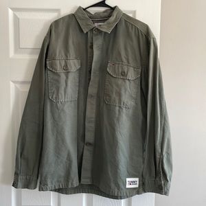 Men’s canvas over shirt